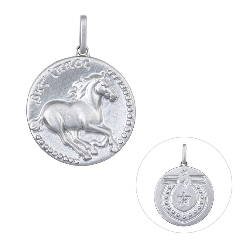 純プラチナ ダイヤモンド ペンダントトップ D 約0.01ct