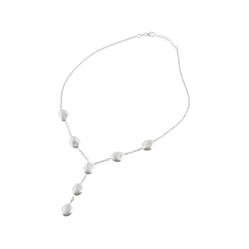 K18WG ゴールドネックレス ミリオリーニ 