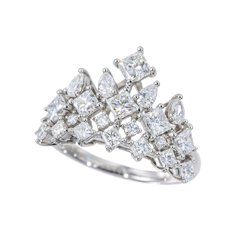 PT950 ダイヤモンド エンプレス リング D 約1.80ct