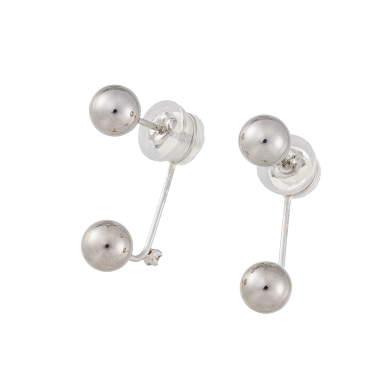 PT900 ブラウンダイヤモンド ピアス BRD 約0.02ct