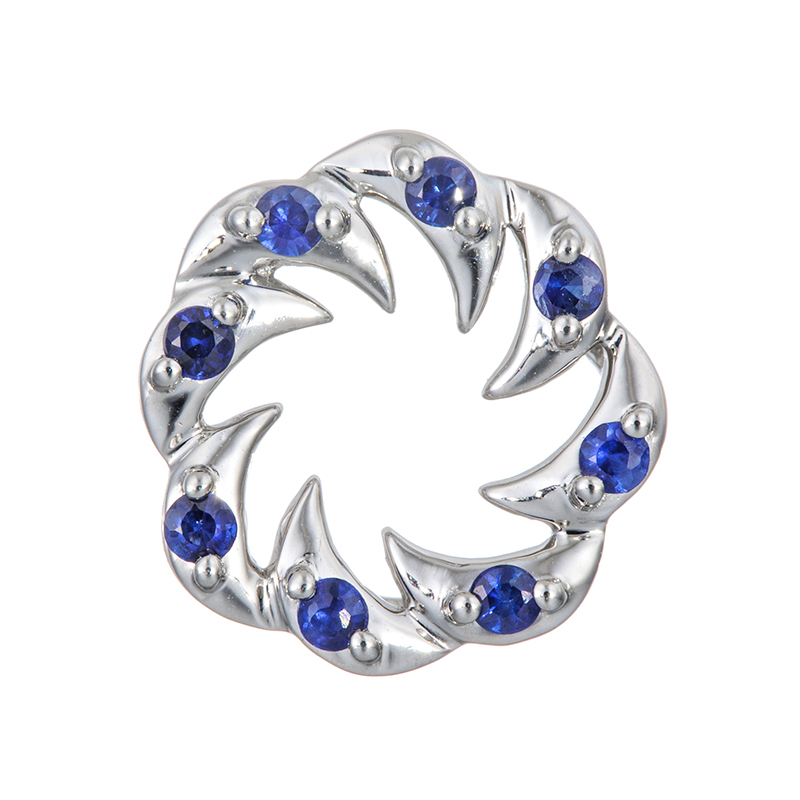 PT950 サファイア ペンダントトップ SA 約0.10ct