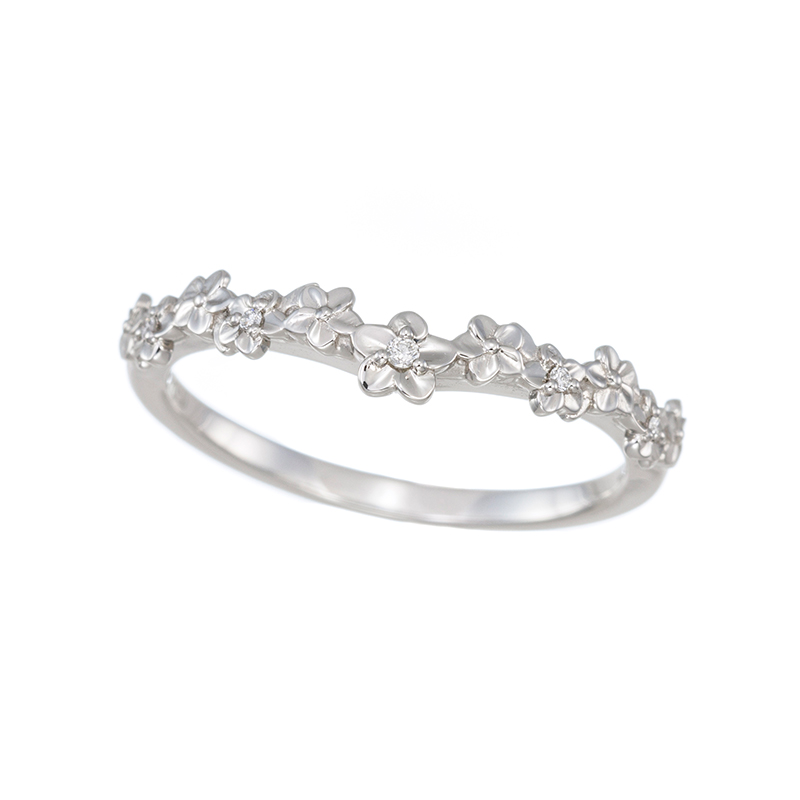 PT950 ダイヤモンド リング D 約0.01ct 