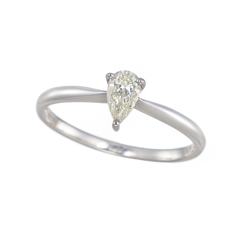 PT950 ダイヤモンド リング D 約0.30ct