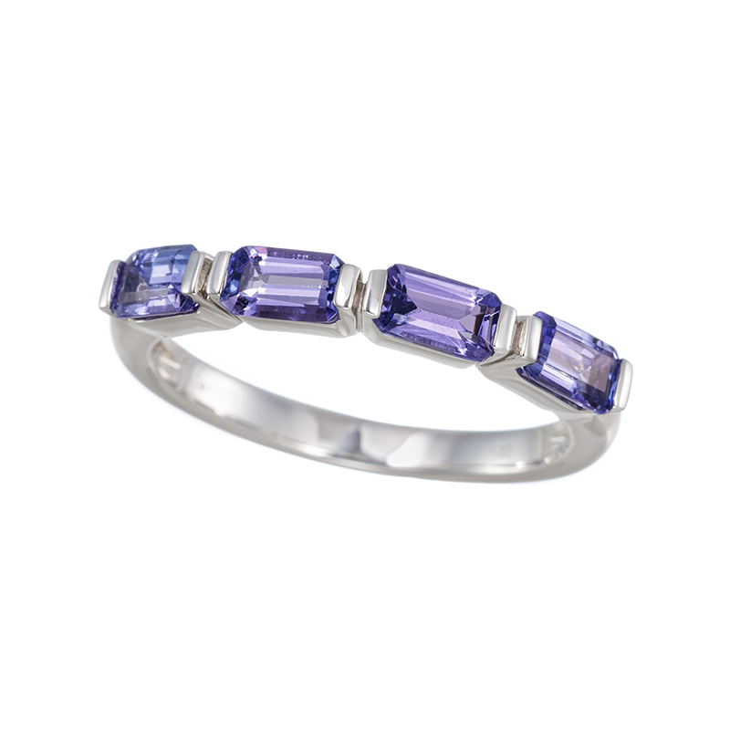 PT950 タンザナイト リング TA 約1.00ct