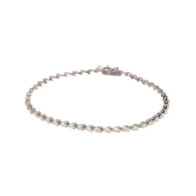 PT950 ダイヤモンド ブレスレット D 約3.00ct
