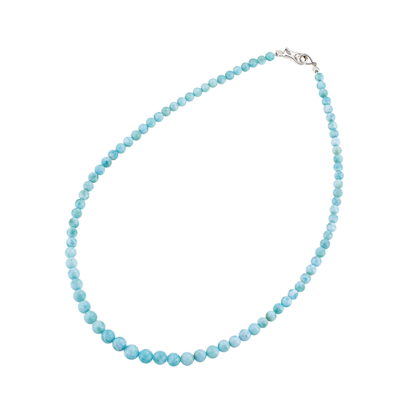 SV ラリマール ネックレス LM 約110.00ct