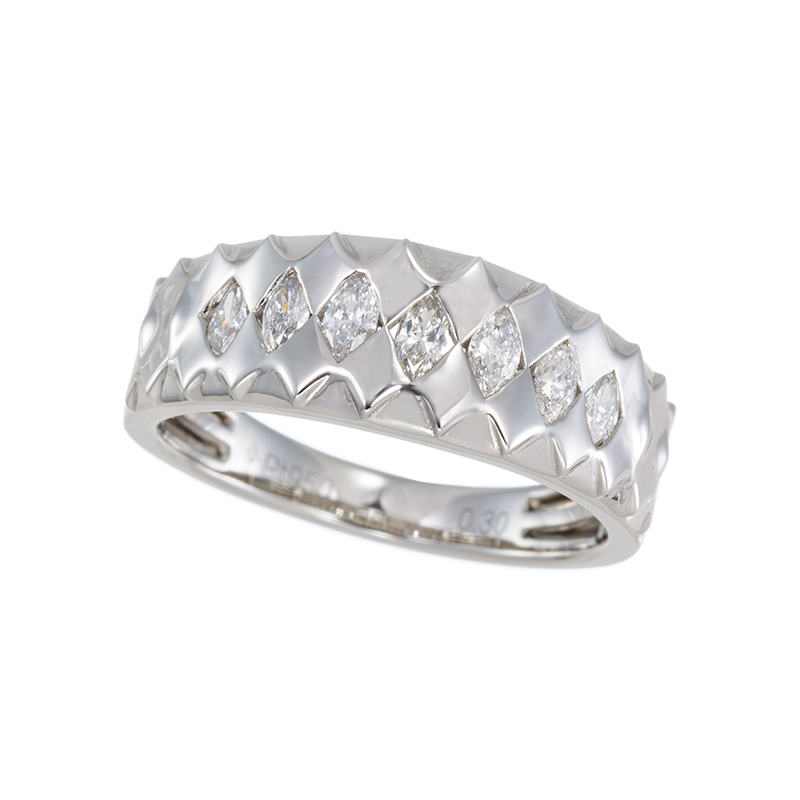 PT950 ダイヤモンド リング D 約0.30ct