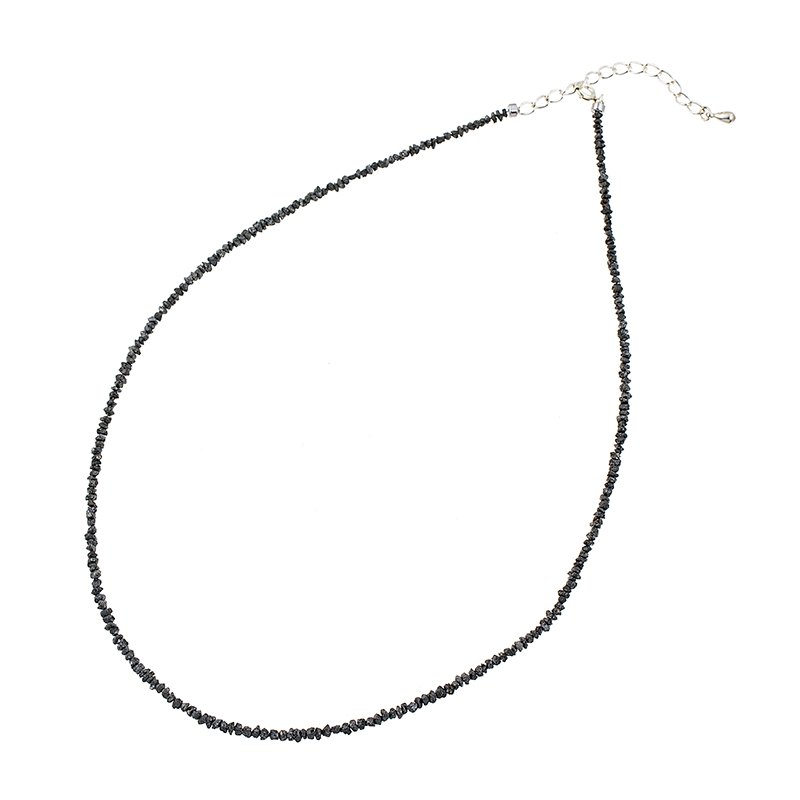 SV ブラックダイヤモンド(トリート) ネックレス BLD 約15.00ct
