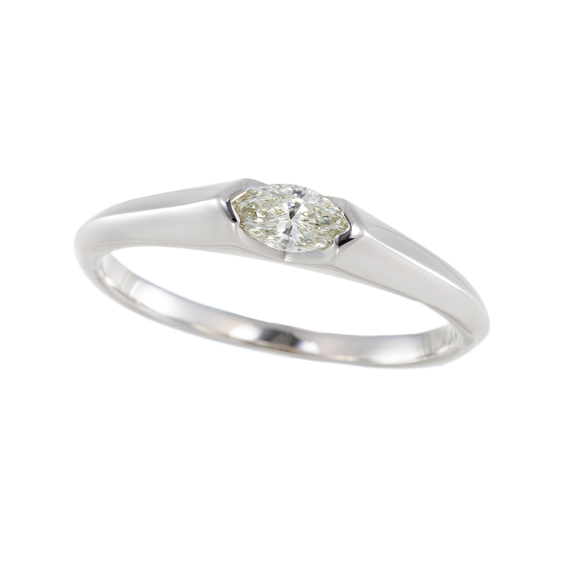 PT950 ダイヤモンド リング D 約0.20ct