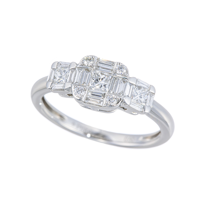 PT950 ダイヤモンド リング D 約0.50ct