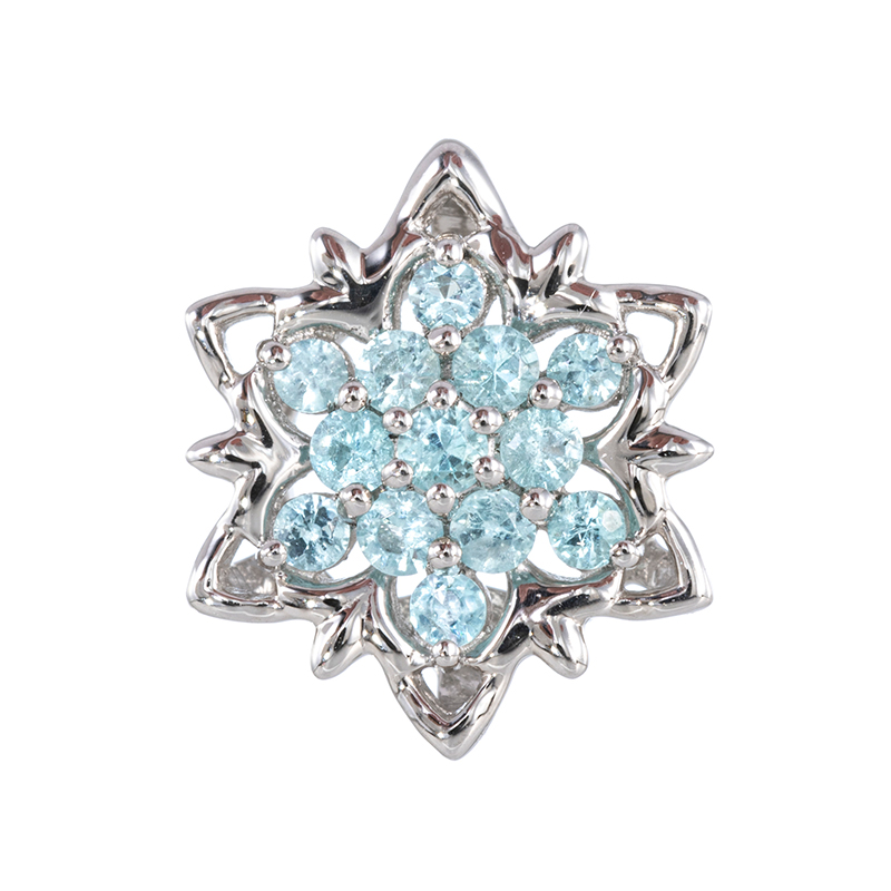 PT950 ブラジル産パライバトルマリン ペンダントトップ PRT 約0.10ct