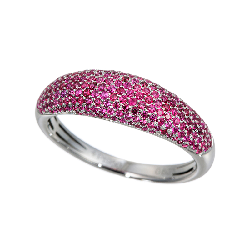 PT950 ルビー リング RB 約0.60ct 