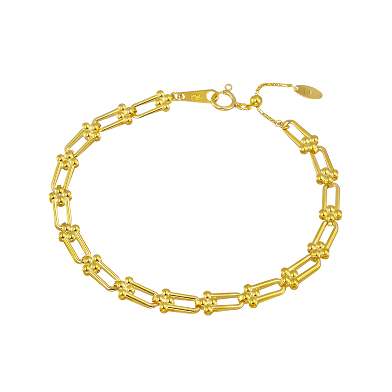 純金 マグノリア ブレスレット 