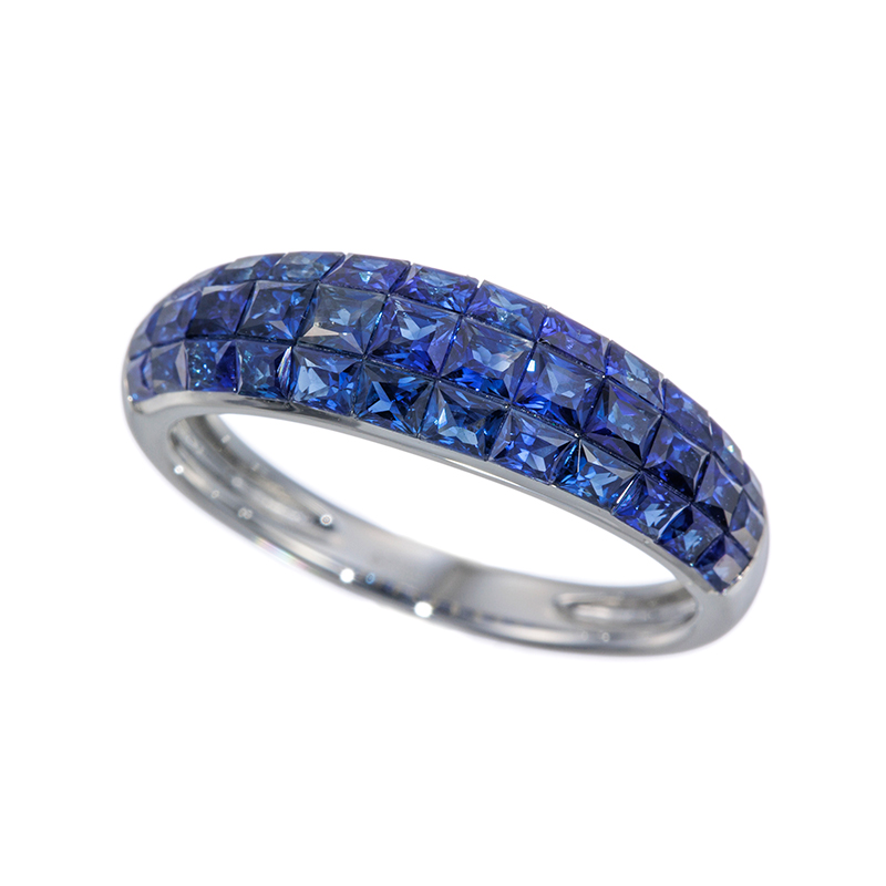 PT950 サファイア ミステリーセッティング リング SA 約1.60ct