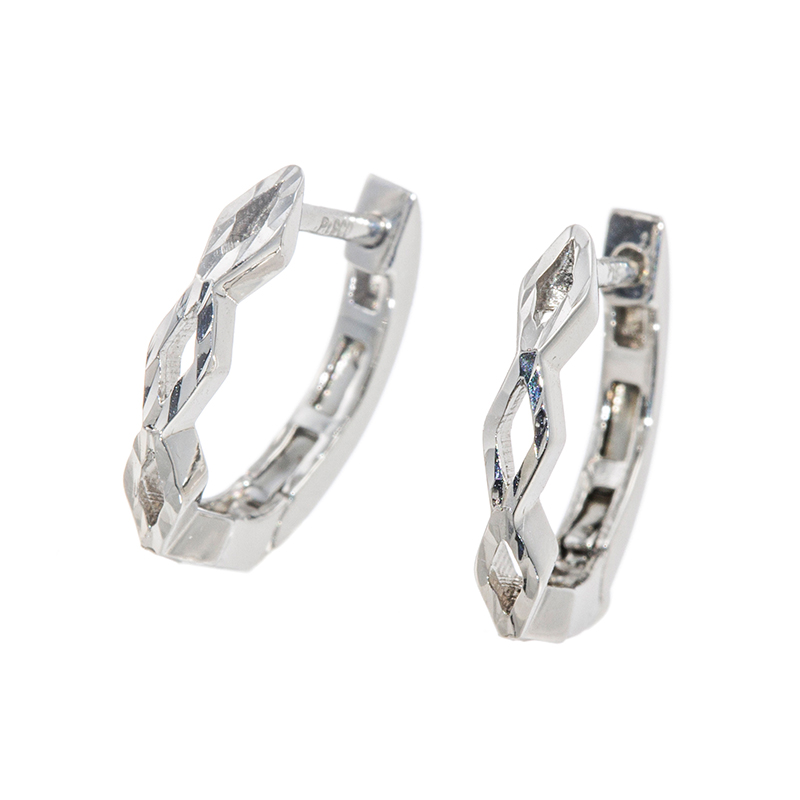 PT900 スプリング フープピアス 約1.9g