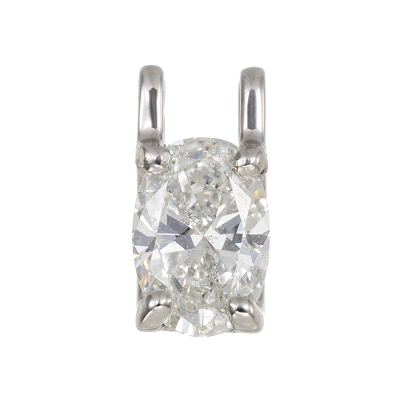 PT950 ダイヤモンド ペンダントトップ D 約0.50ct(H SI2)