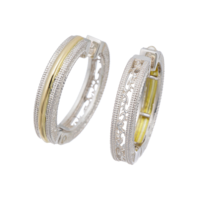 SV/K18YG ピアリング 約5.1g