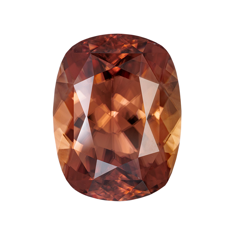 ローズジルコン ルース ZI 27.457ct