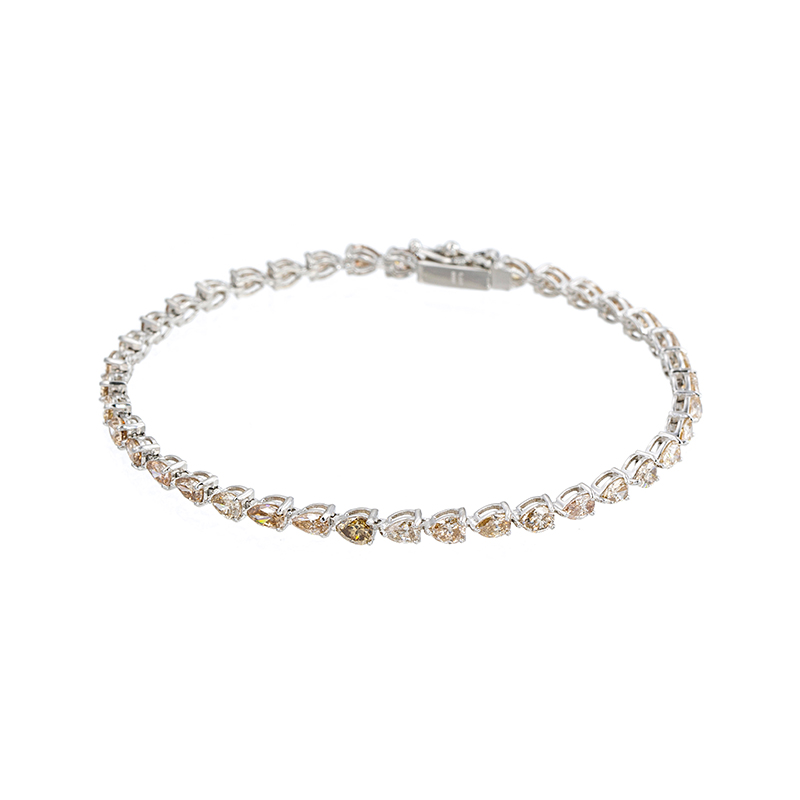 PT950 ブラウンダイヤモンド ブレスレット BRD 4.82ct