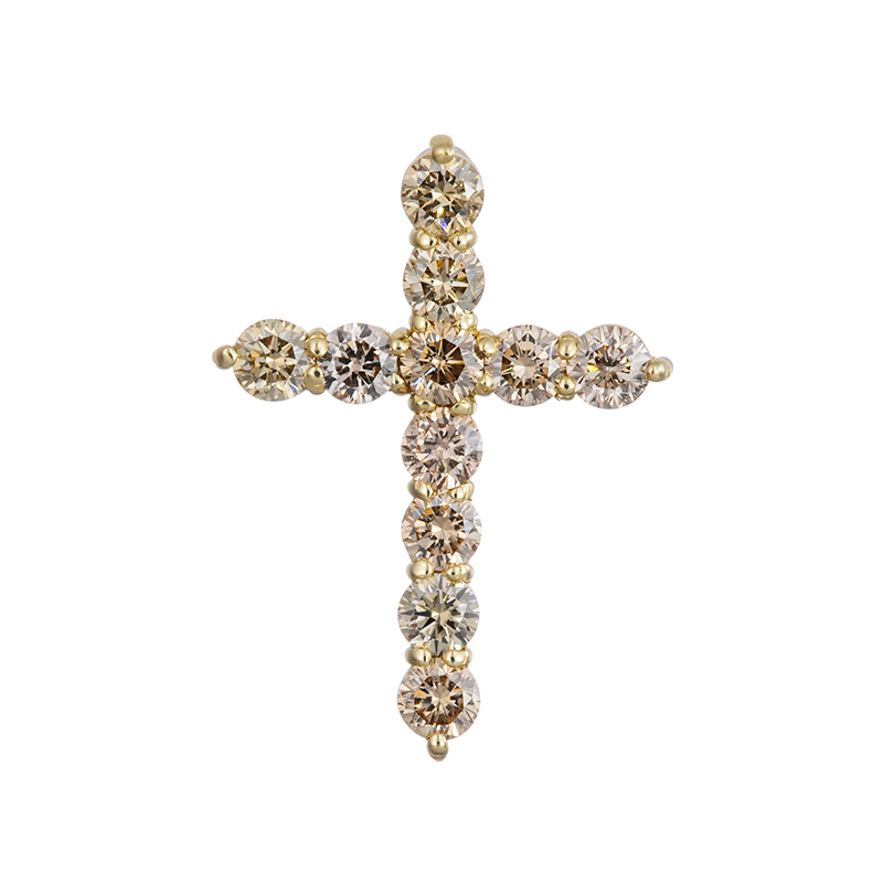 K18YG ブラウンダイヤモンド ペンダントトップ BRD 約0.60ct