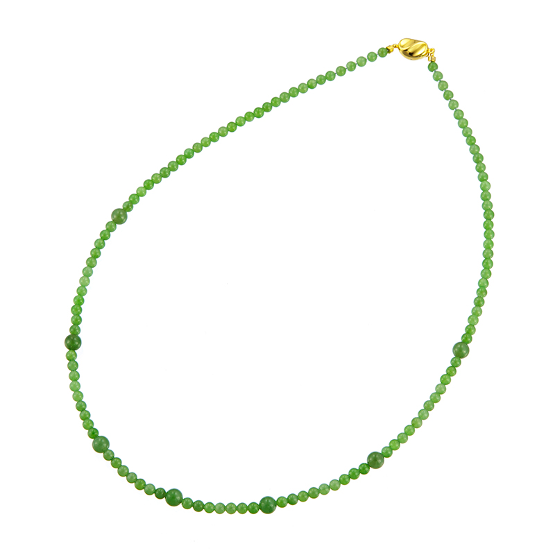 SV ネフライト ネックレス NE 約65.00ct
