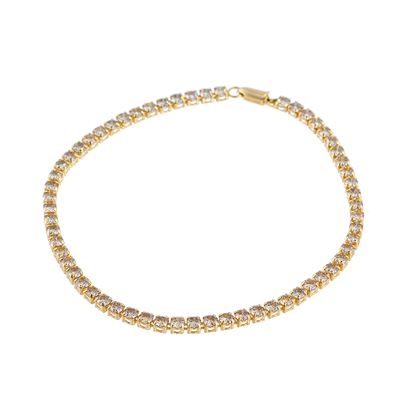 K18YG H&Cブラウンダイヤモンド シルキータッチ ブレスレット BRD 約5.05ct