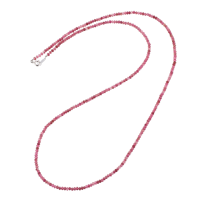 SV トルマリン ロングネックレス T 約63.00ct