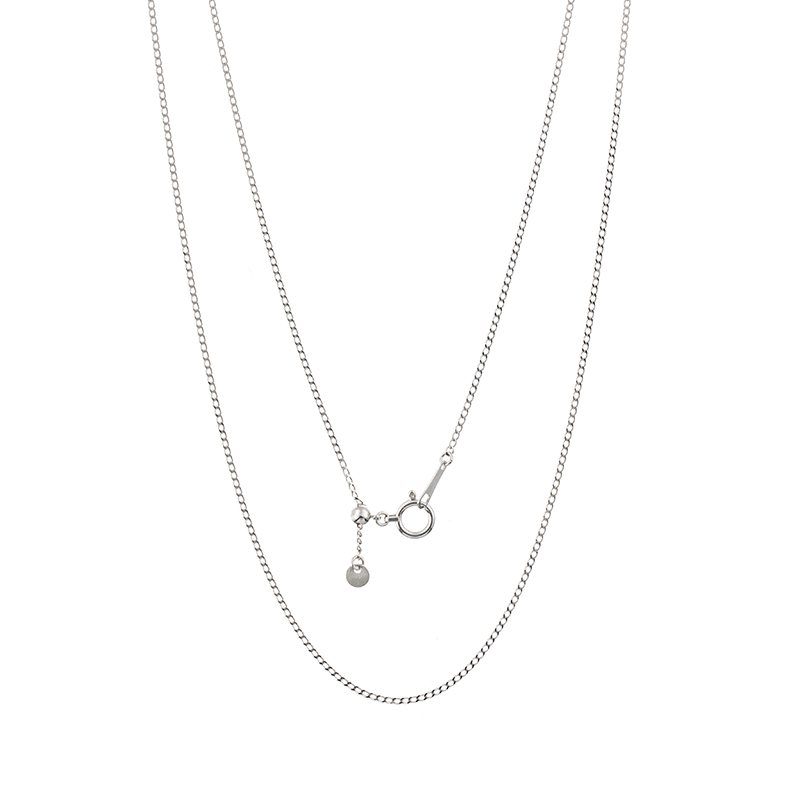 PT950 喜平チェーン ロングネックレス 長さ:約60cm 重量:約2.6g 