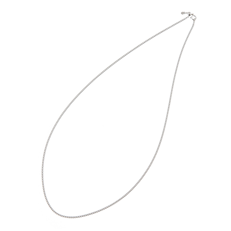 PT950 喜平チェーン ロングネックレス幅:約1.6mm 重量:約7.2g 