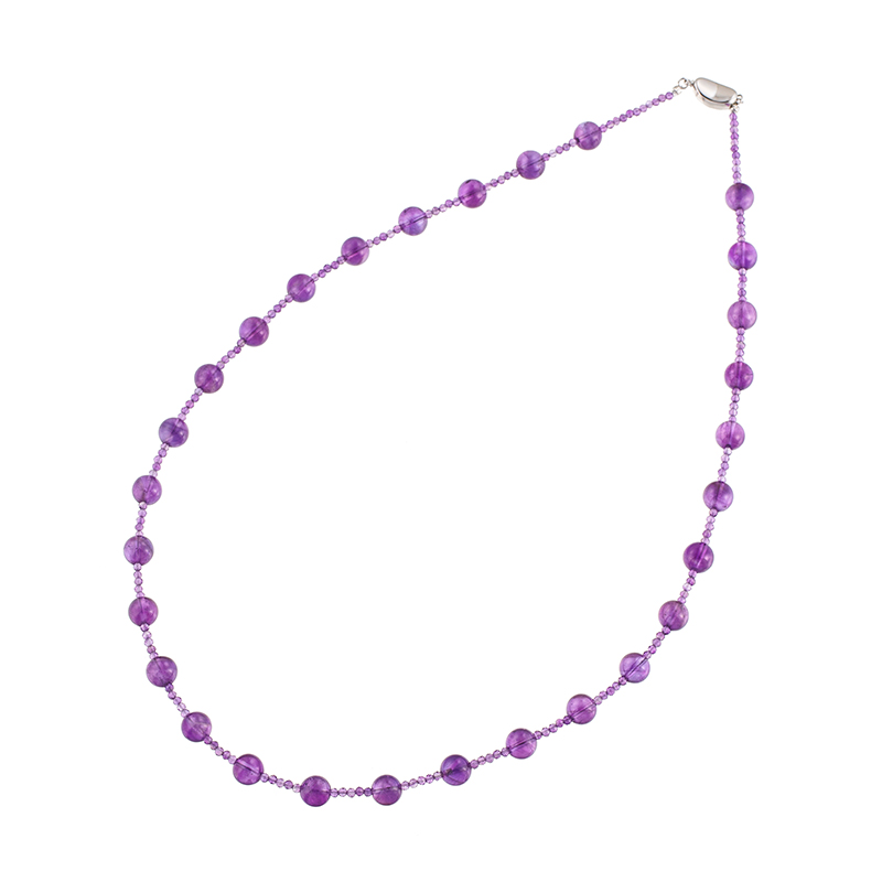 SV アメシスト ネックレス AM 約120.00ct