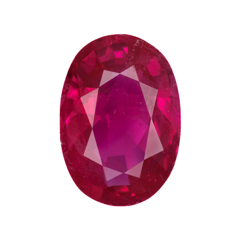 ミャンマー産ピジョンブラッドルビー ルース RB 0.825ct