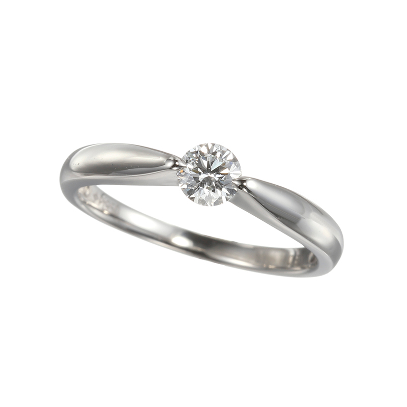 PT950 Dカラーダイヤモンド リング D 約0.30ct(D IF EX)