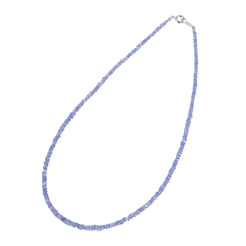 SV タンザナイト ネックレス TA 約30.00ct