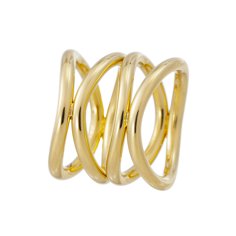 K18YG ゴールドペンダントトップ Lucchetta 