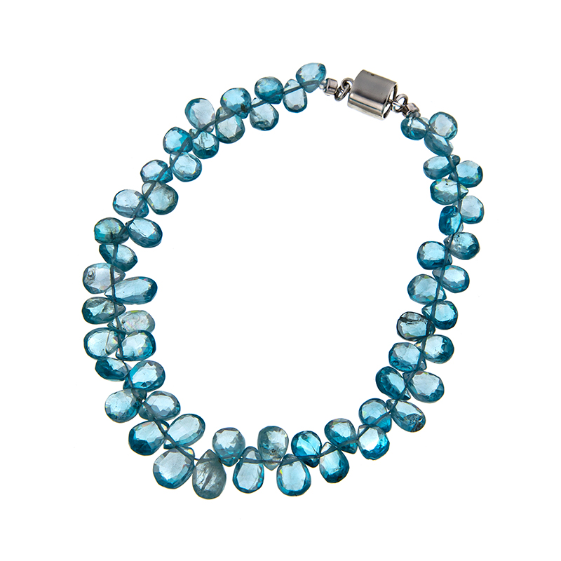 SV ブルージルコン ブレスレット ZI 約43.00ct