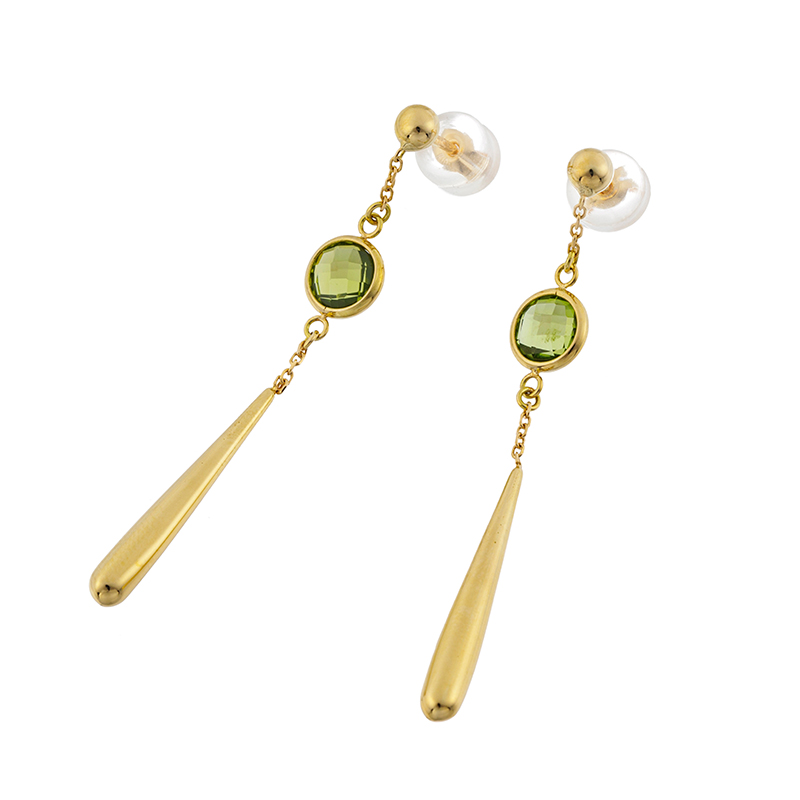 K18YG ゴールドピアス NUBIA 