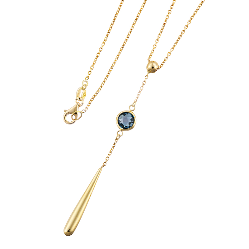 K18YG ゴールドネックレス NUBIA 