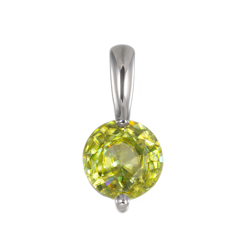 PT950 スフェーン ペンダントトップ SH 約0.50ct