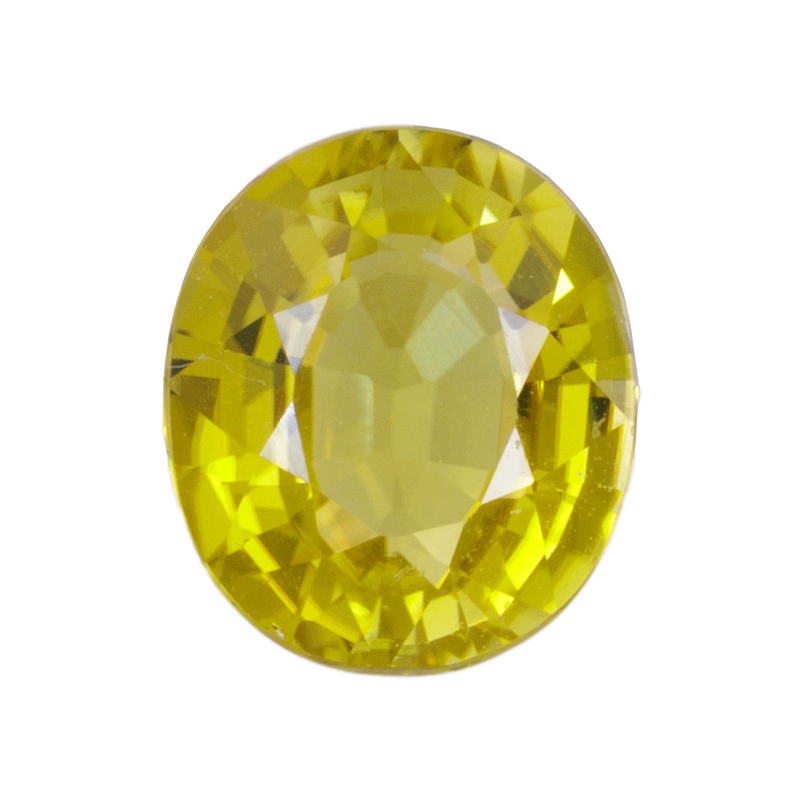 カナリートルマリン ルース T 1.019ct