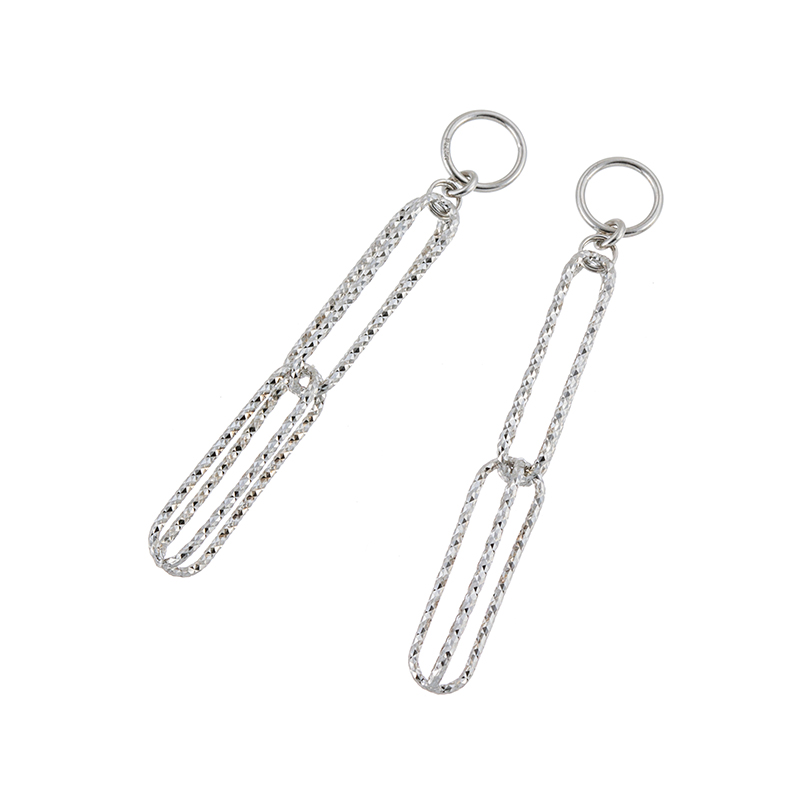 PT850クリップスタイルシャイニングチャーム縦約38.0mm横約4.5mm重量約1.5g