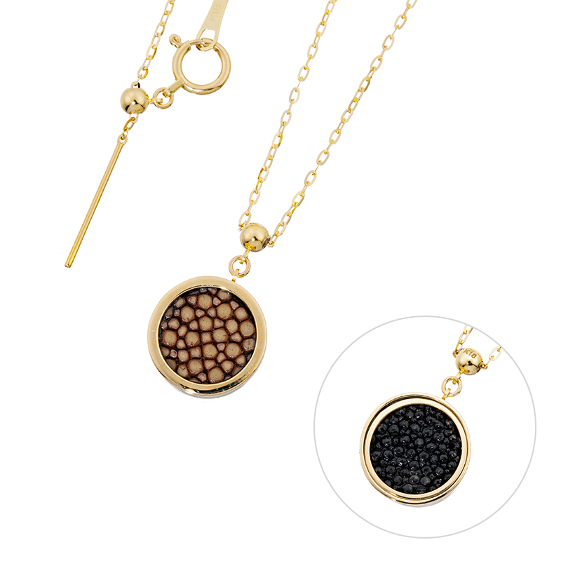 K18YG ガルーシャ ネックレス 