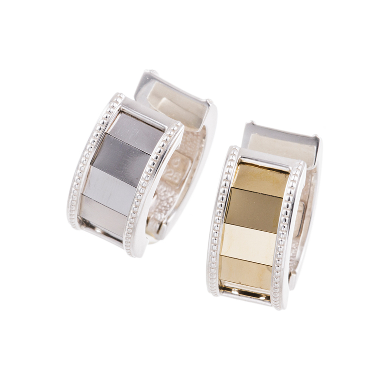 SV/PT900/K18YG ピアリング 約4.4g