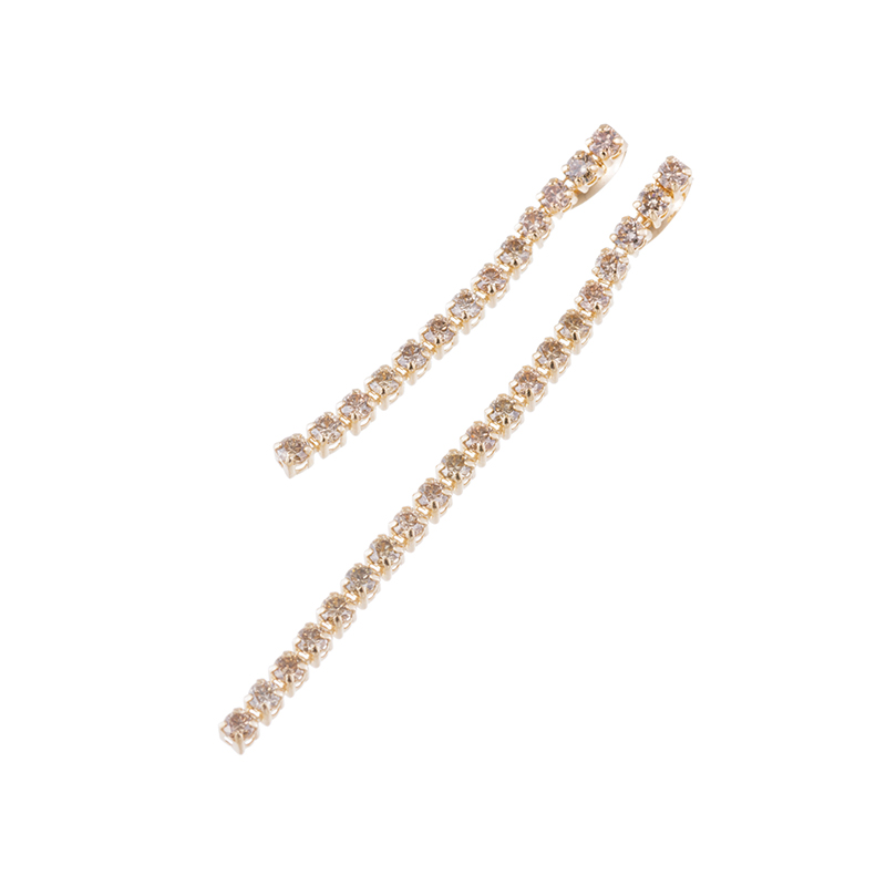 K18YGブラウンダイヤモンドペンダントトップ2点セットBRD約0.60ctBRD約0.40ct