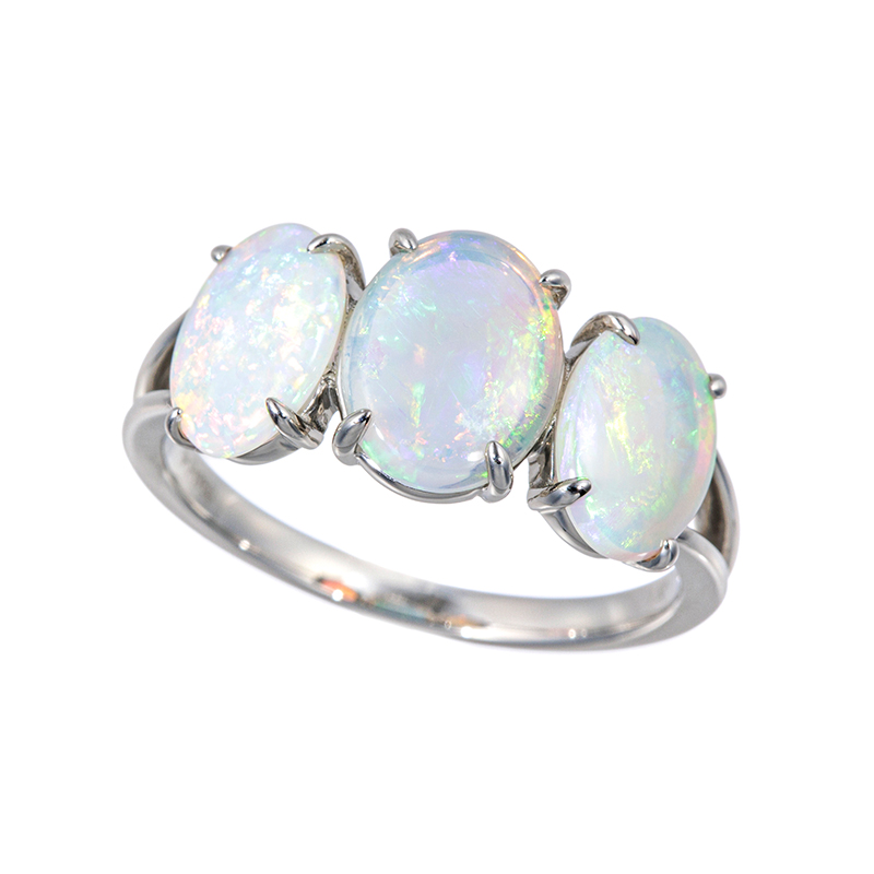 PT950 オパール リング OP 約1.50ct