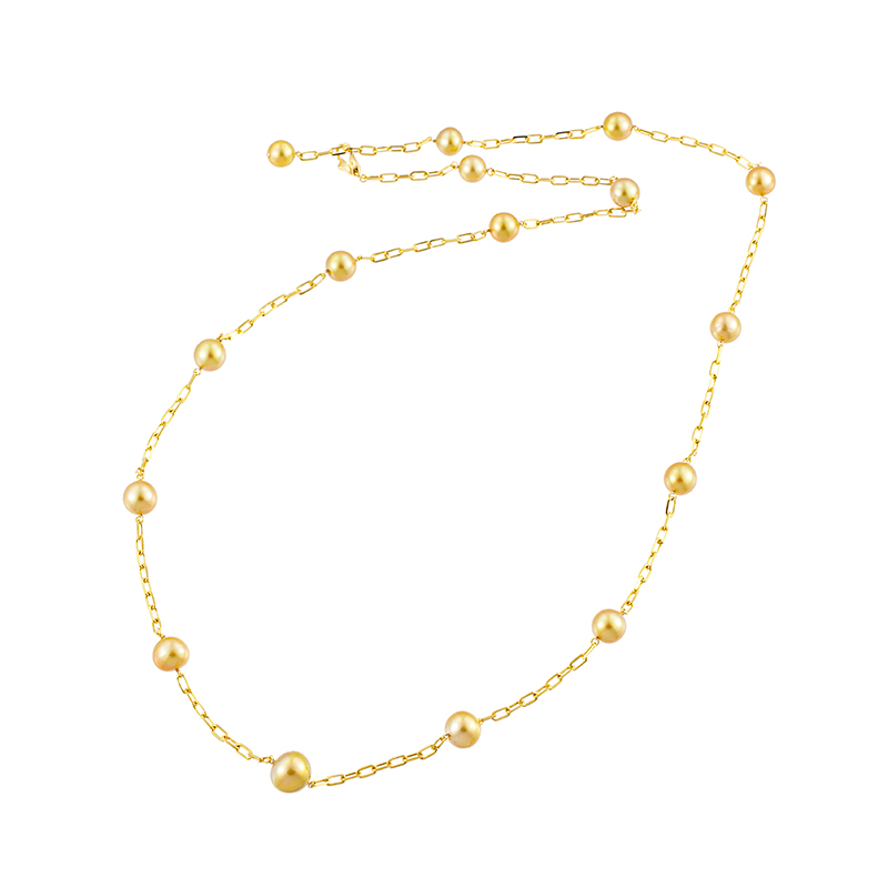 SV 白蝶真珠 ステーションネックレス ヴェスティート Reinerose Keiko P 約8.0