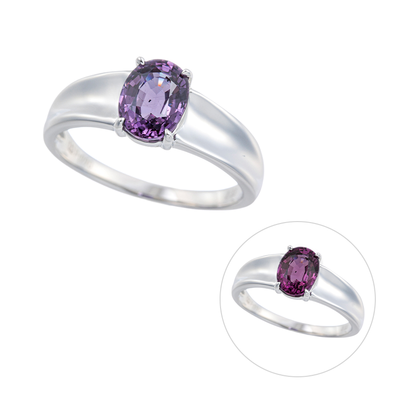 PT990 カラーチェンジガーネット リング 