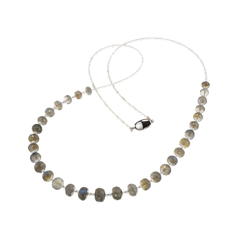 SV ラブラドライト ネックレス LAB 約93.00ct