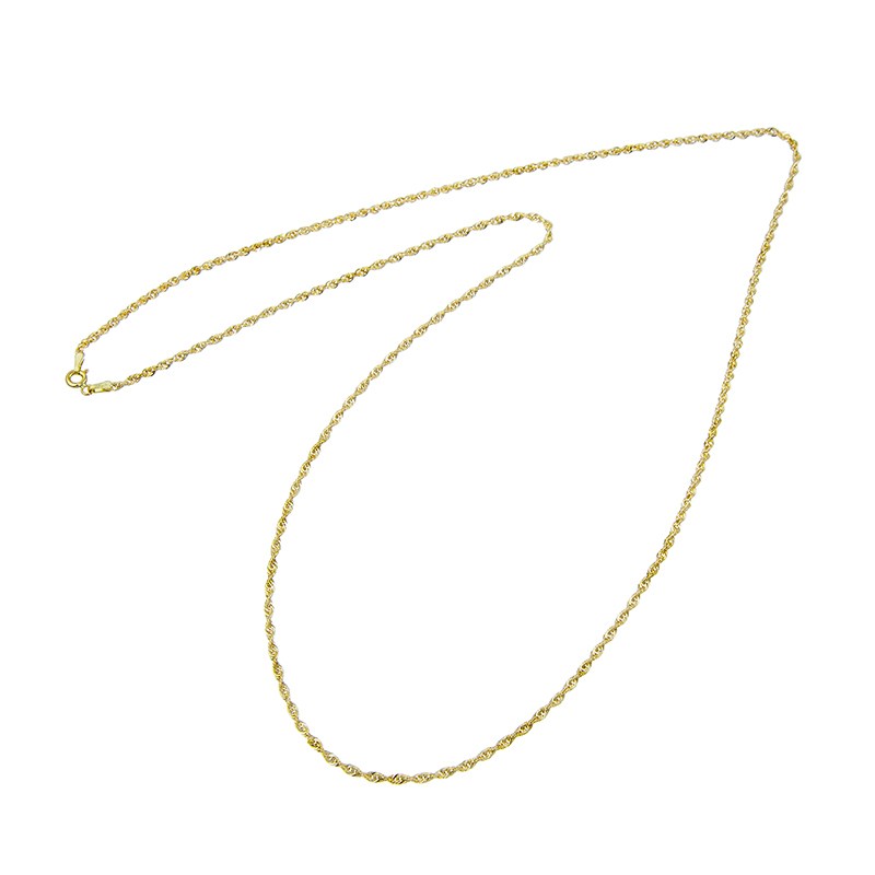 K18YGゴールドネックレスファミリーゴールド