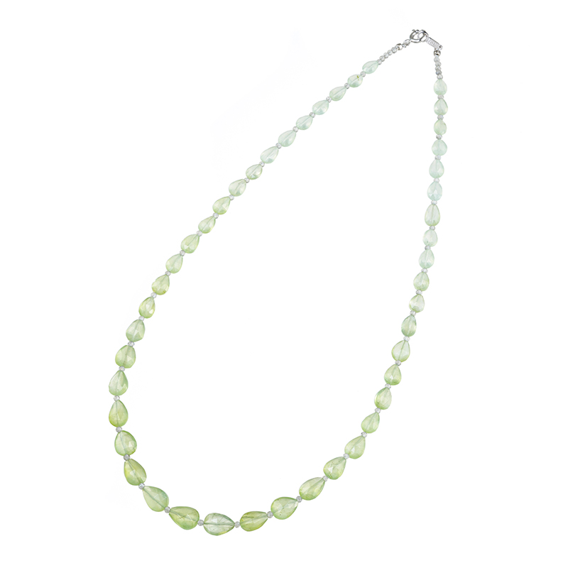 SV プレーナイト ラブラドライト ネックレス PR 約60.00ct LAB 約3.00ct