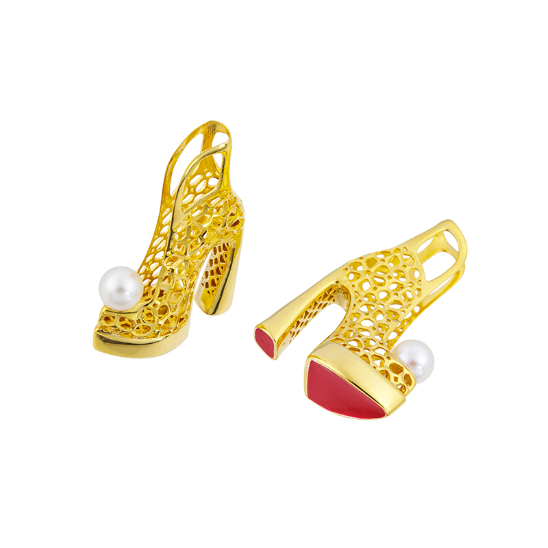 SV 越物 アコヤ真珠 無調色 ルージュステップ チャーム P 約4.5mm